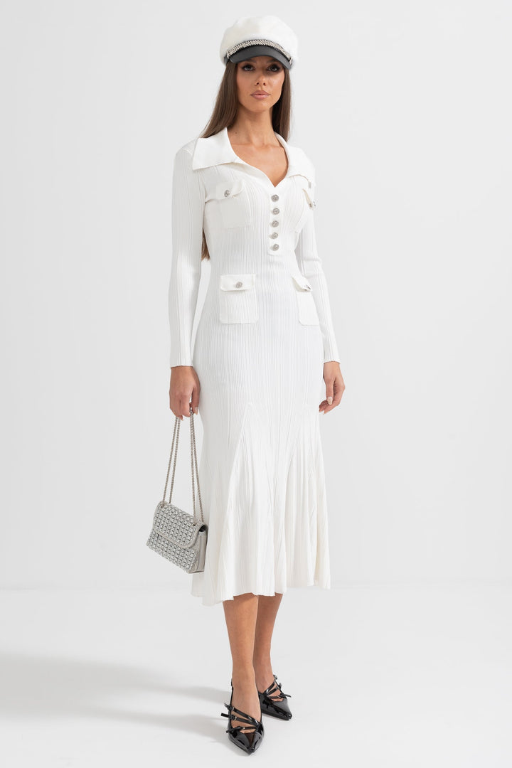 Vestido Elegant Ribbed