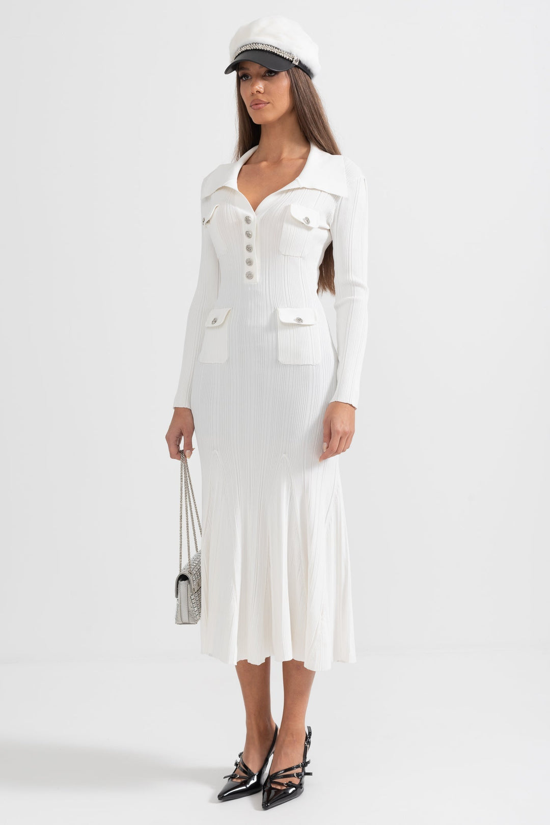 Vestido Elegant Ribbed