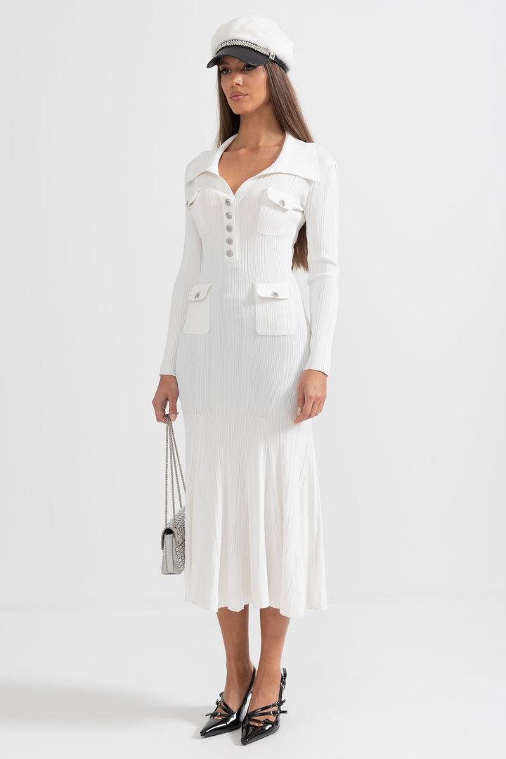 Vestido Elegant Ribbed