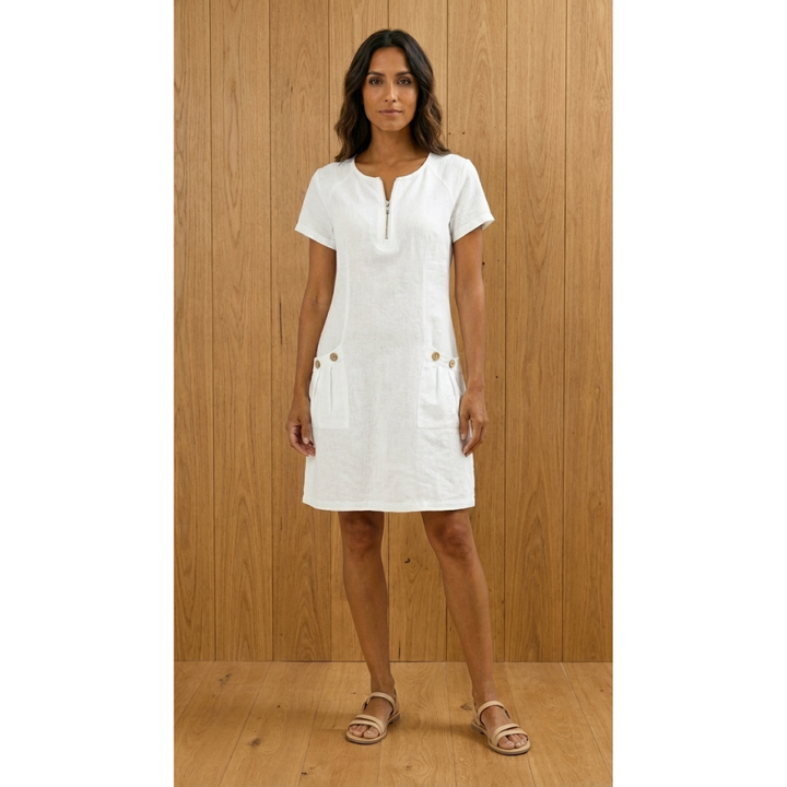 Vestido Midi de Cremallera Luana