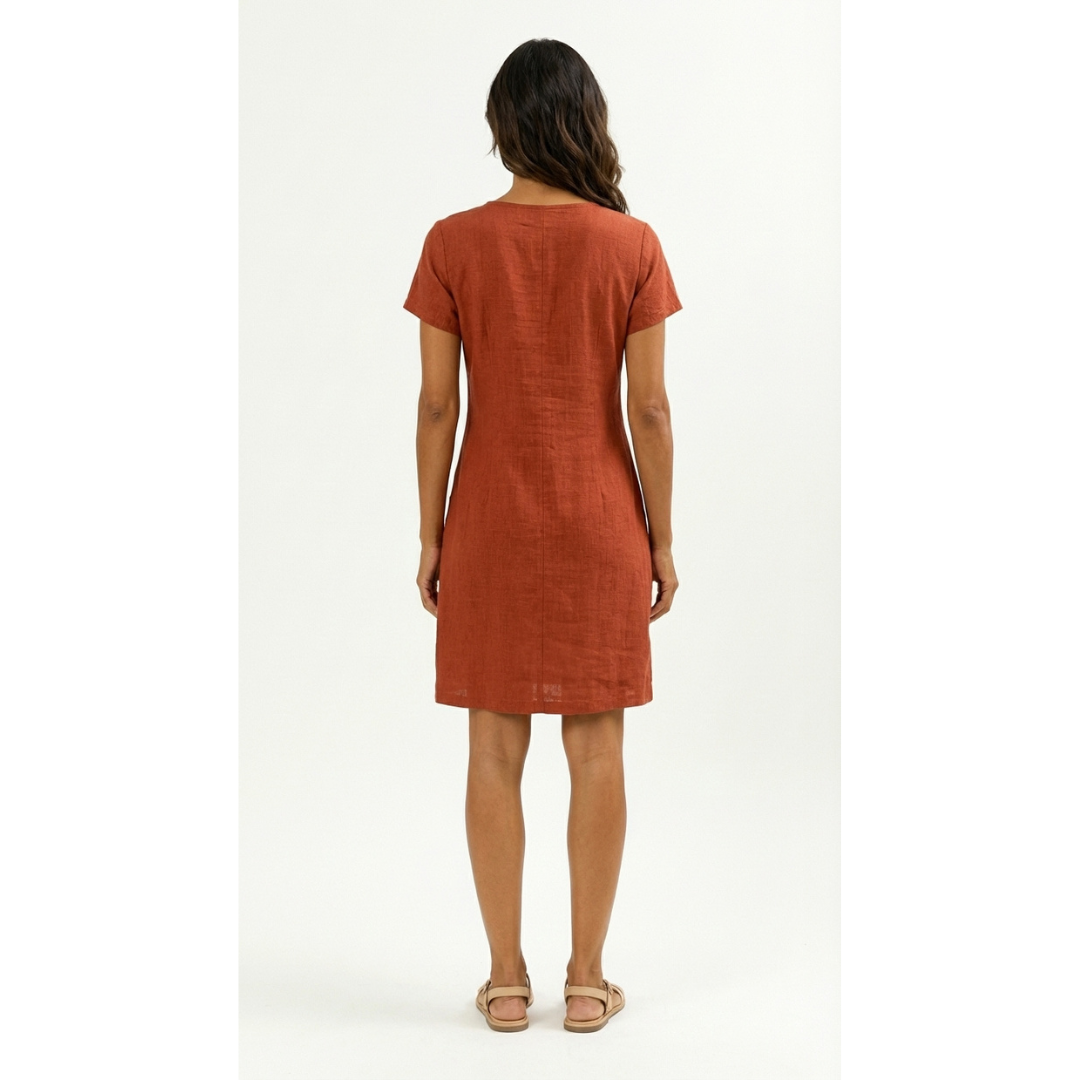 Vestido Midi de Cremallera Luana