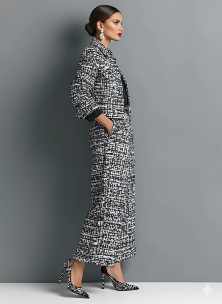 Conjunto Elegante Malva