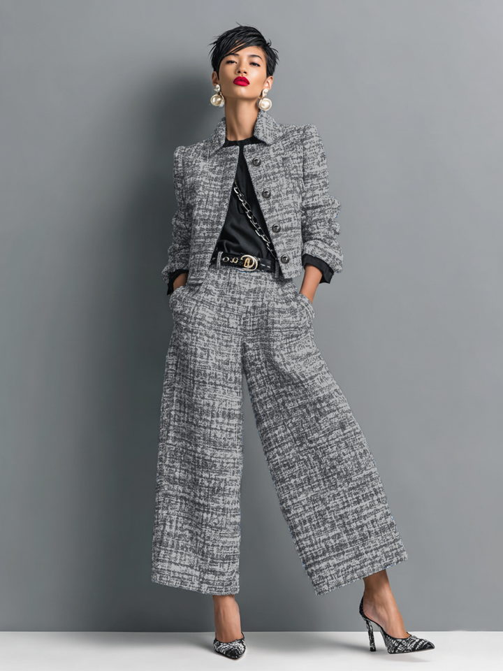 Conjunto Elegante Malva