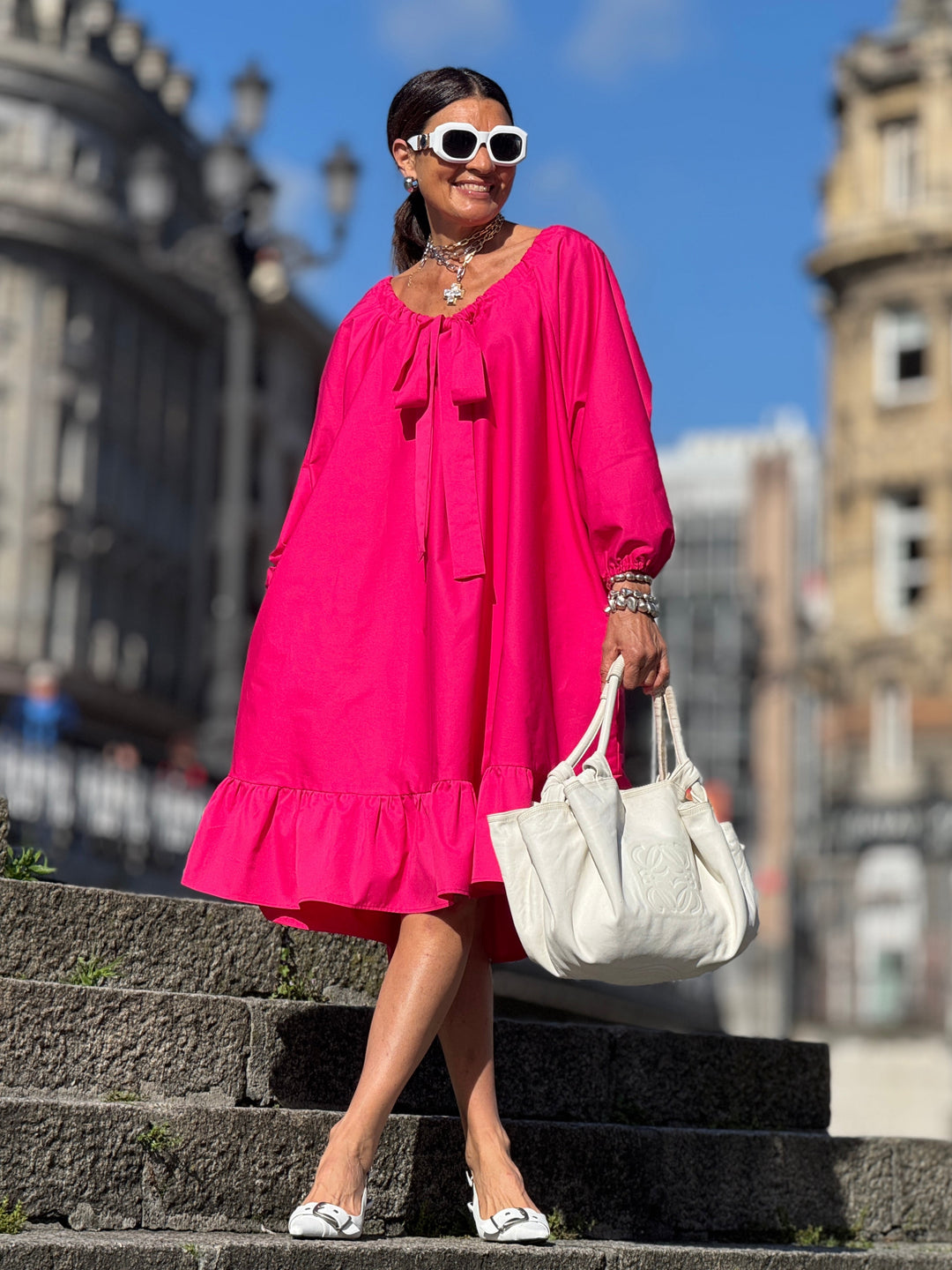 Vestido Midi Vanguardista Trinity
