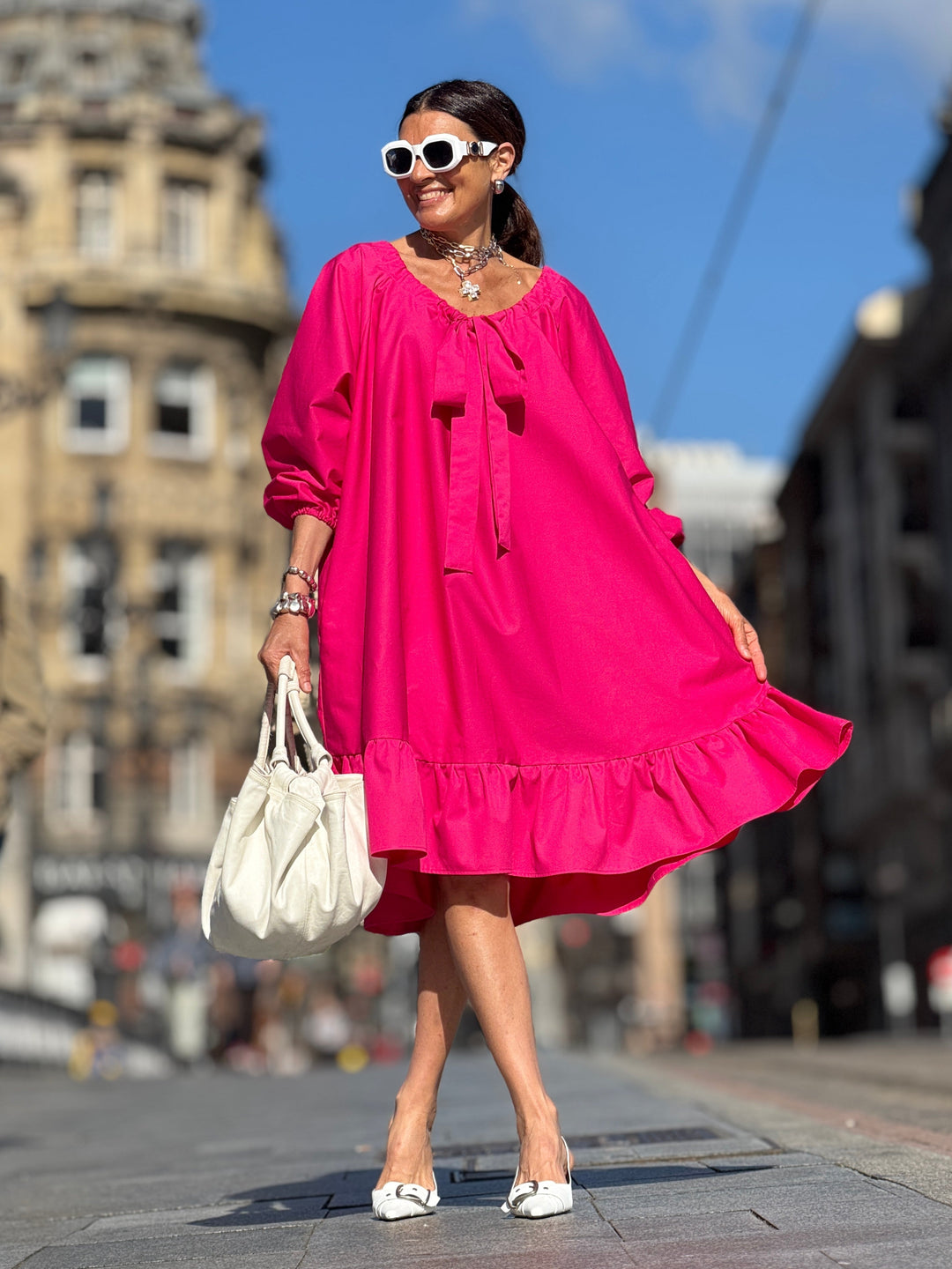 Vestido Midi Vanguardista Trinity