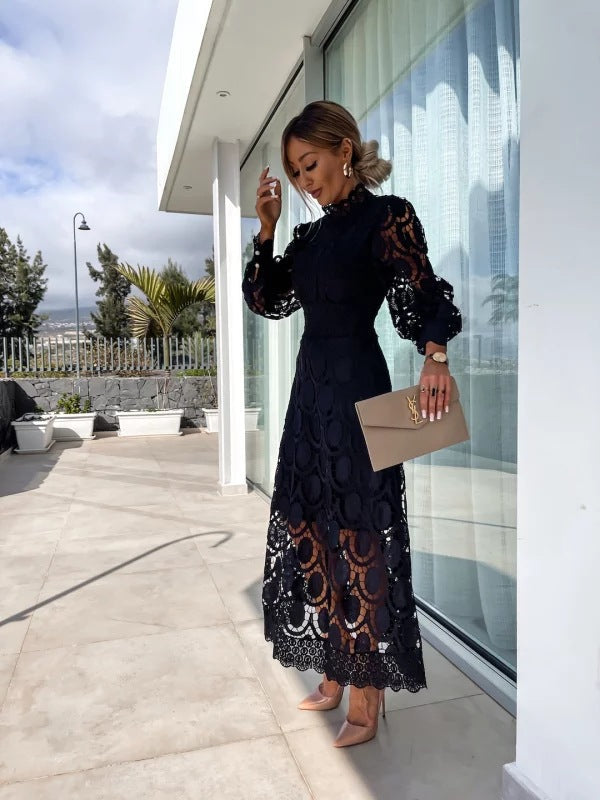 Vestido de Gala Guipur