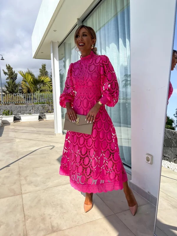 Vestido de Gala Guipur
