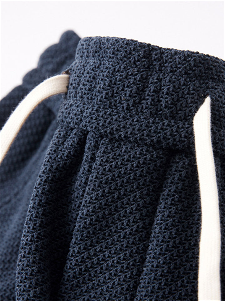 Pantalones de Punto Corte Holgado