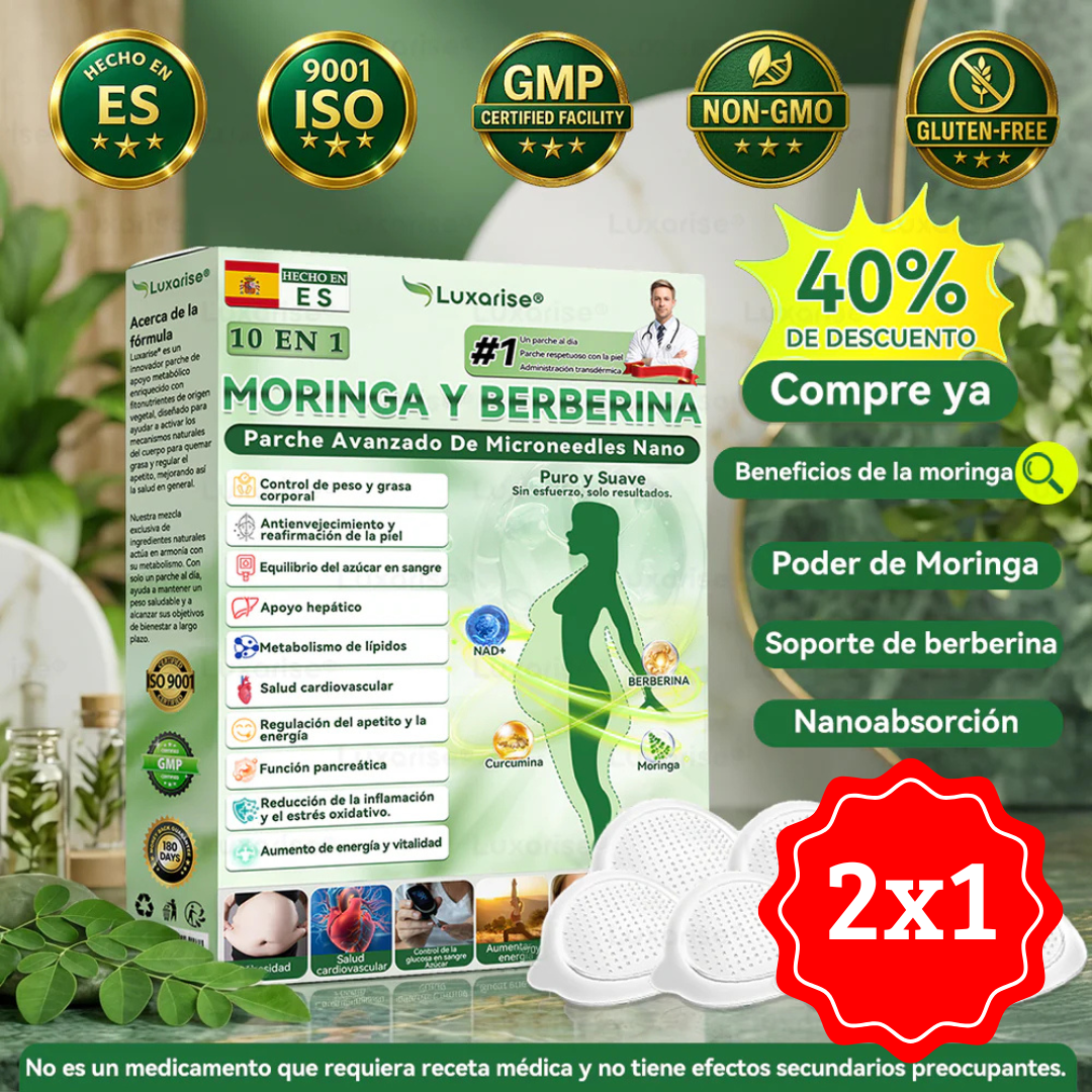 𝑳𝒖𝒙𝒂𝒓𝒊𝒔𝒆/ Moringa & Berberina 2X1