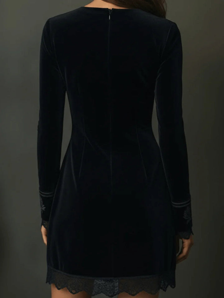 Vestido Midi Terciopelo Zabas
