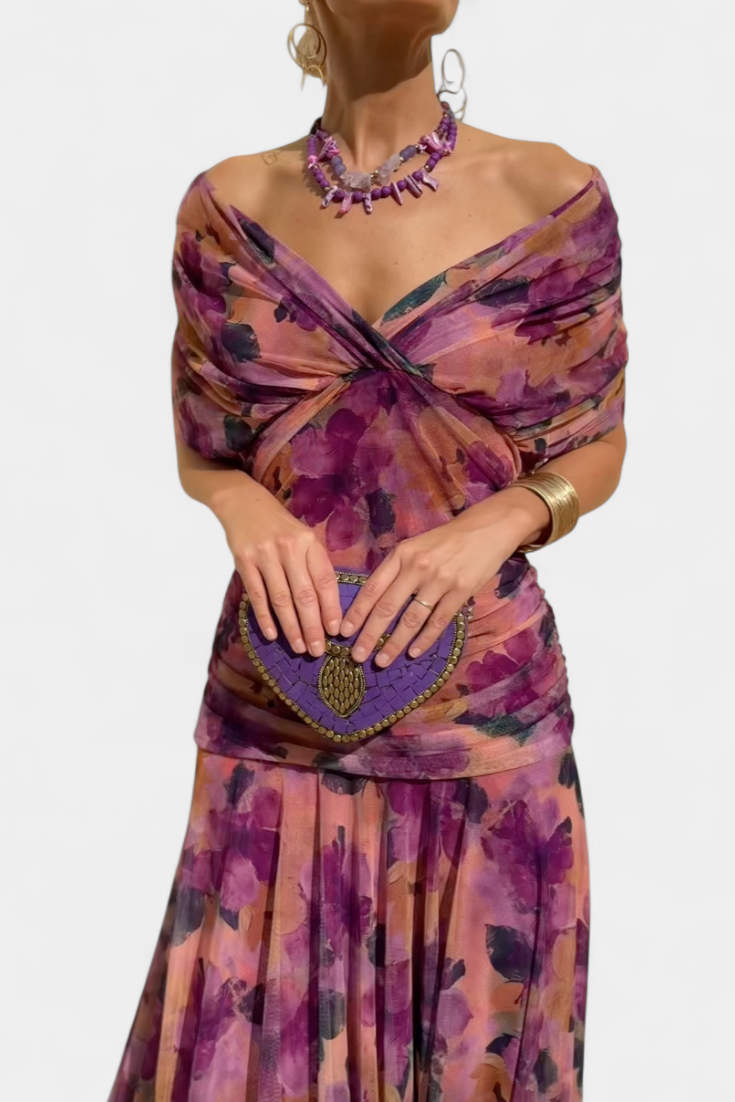 Vestido Estampado Persefone