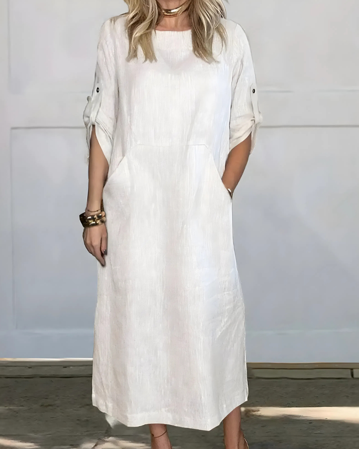 Vestido  Estilo Camisero Mia