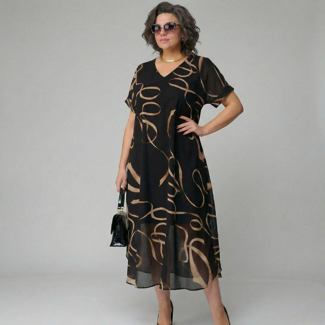 Vestido Francesca con volantes