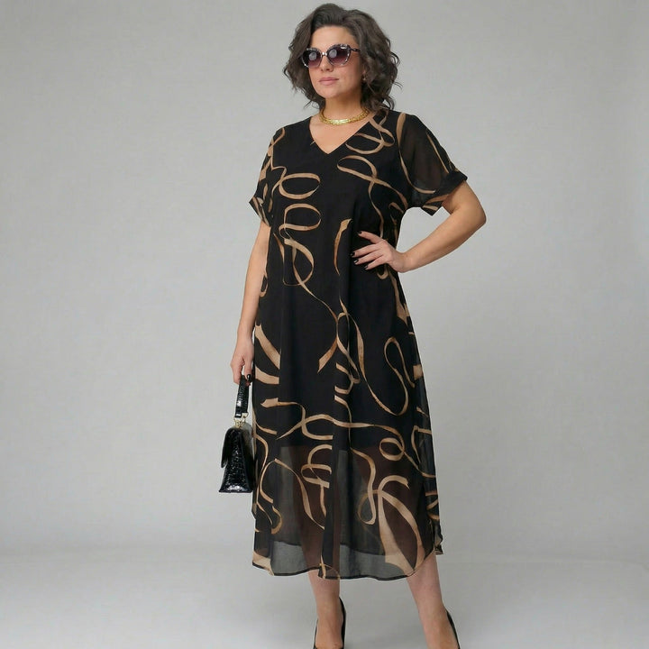Vestido Francesca con volantes