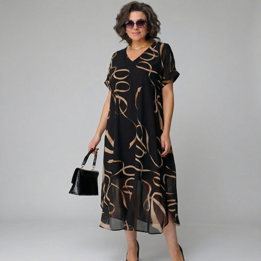 Vestido Francesca con volantes