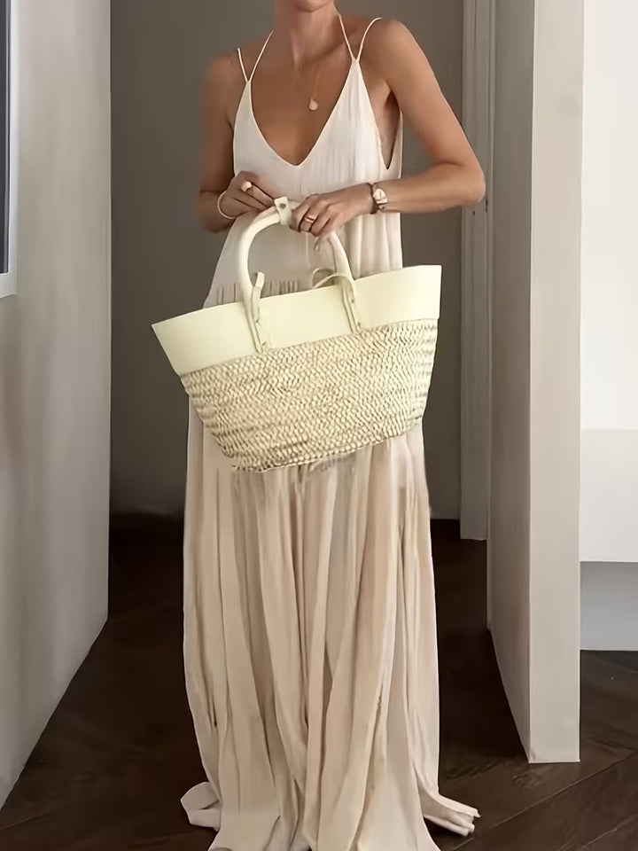 Vestido Maxi Playero Tiered