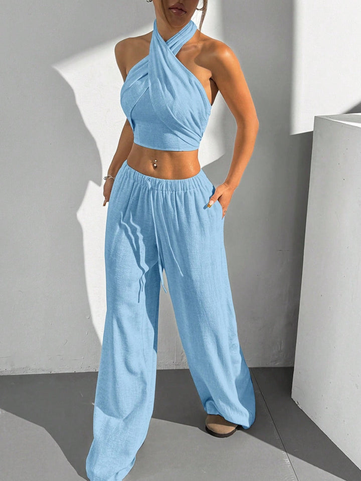 Conjunto Cómodo Azul Cielo