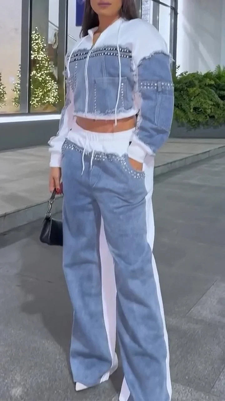 Conjunto Denim Glam
