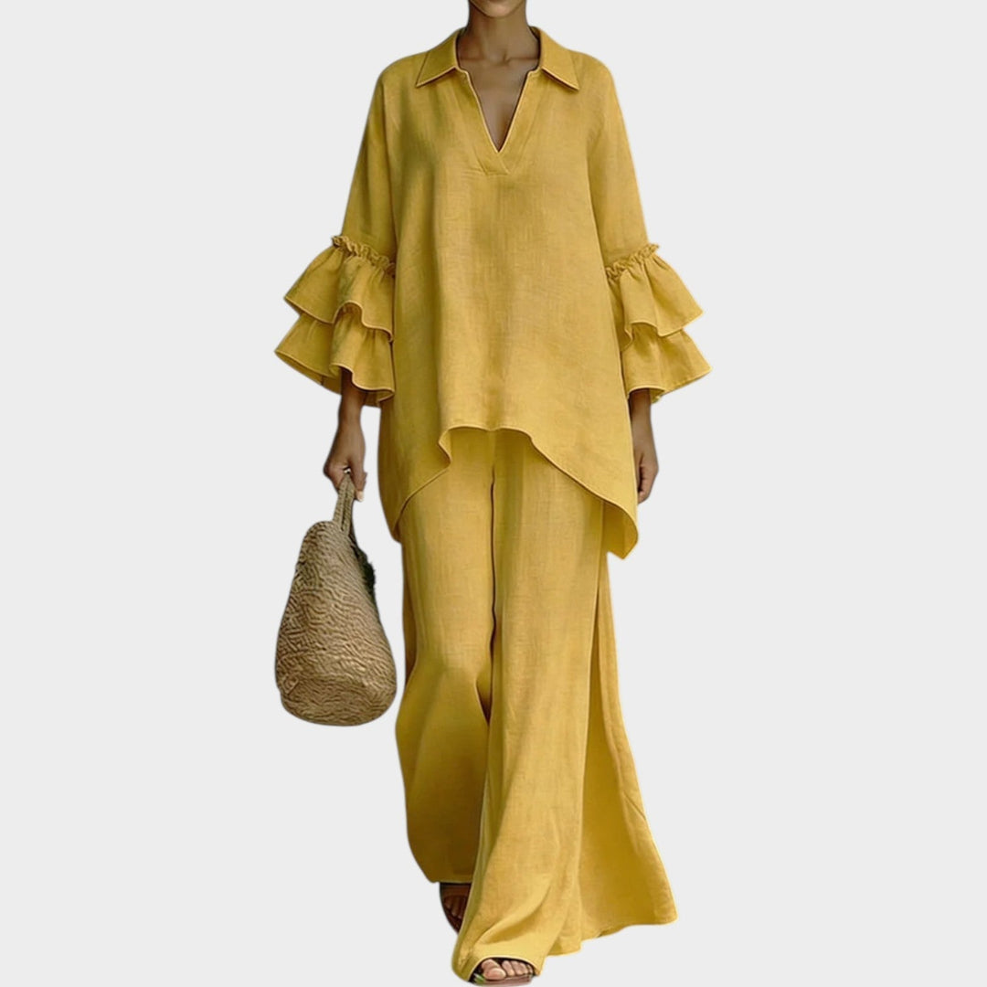 Conjunto Vanguardista Lino Magnolia