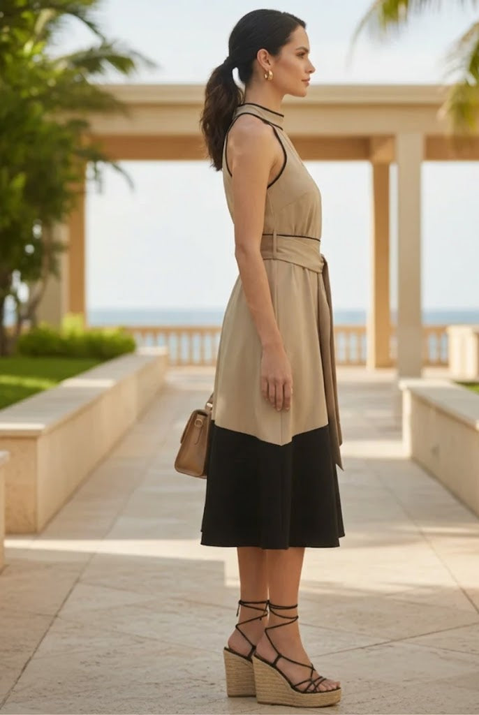 Vestido Midi Vanguardista Lois