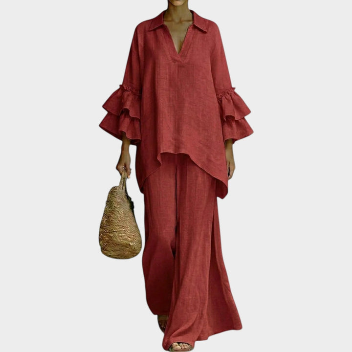 Conjunto Vanguardista Lino Magnolia