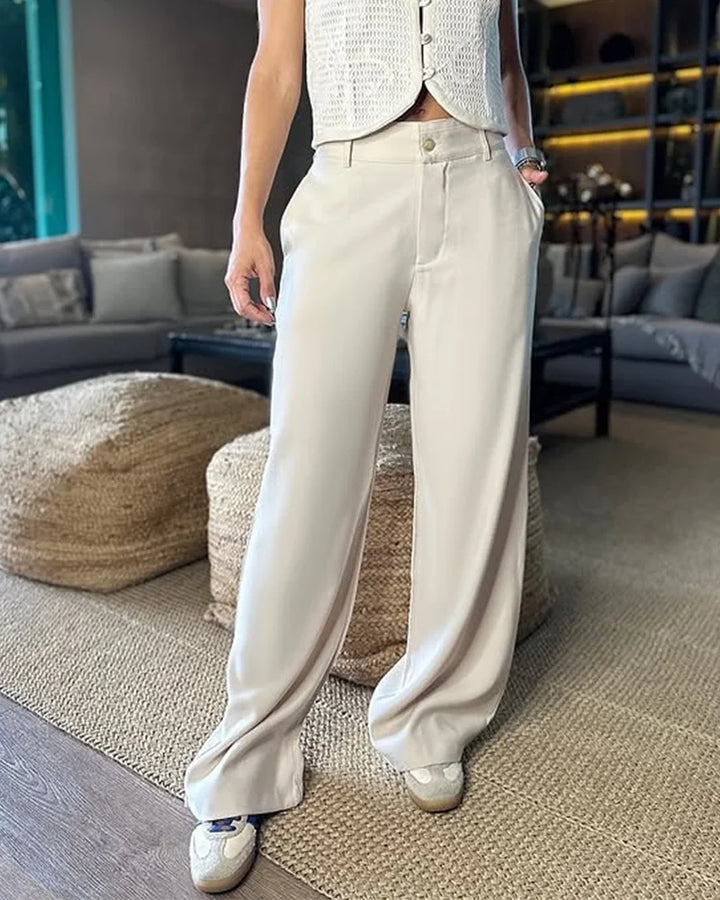 Pantalón Sastre Soft Rose
