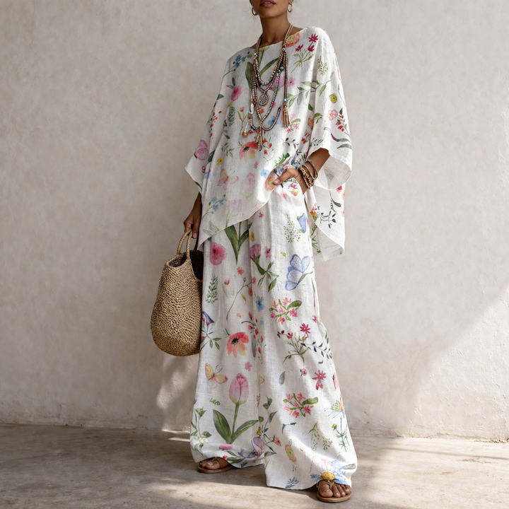 Conjunto Boho Floral Silvestre