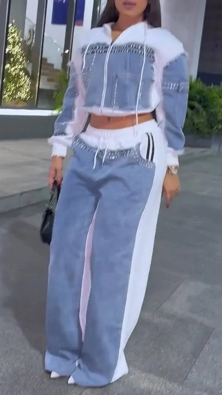 Conjunto Denim Glam