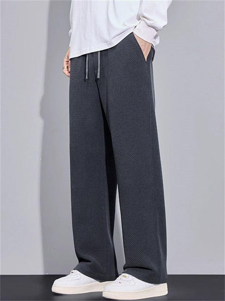 Pantalones de Punto Corte Holgado