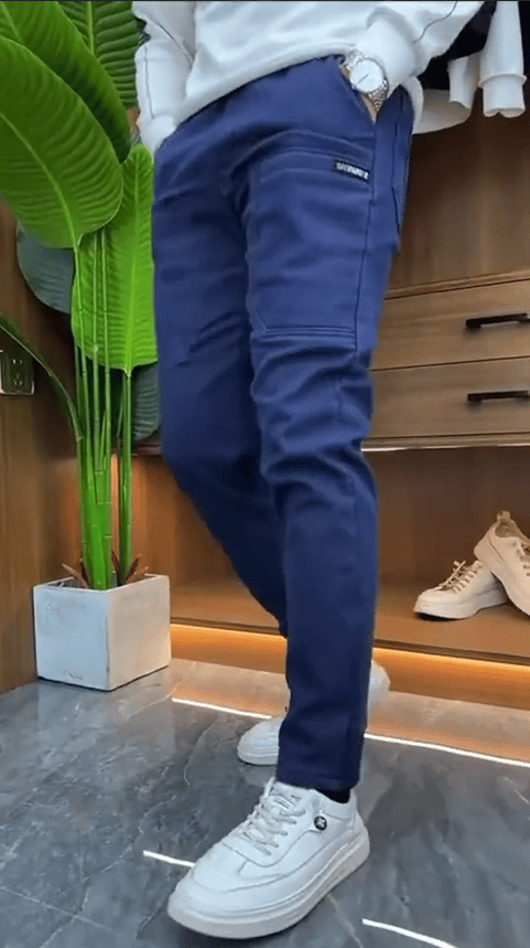 Pantalones Cargo Ajustados Elásticos