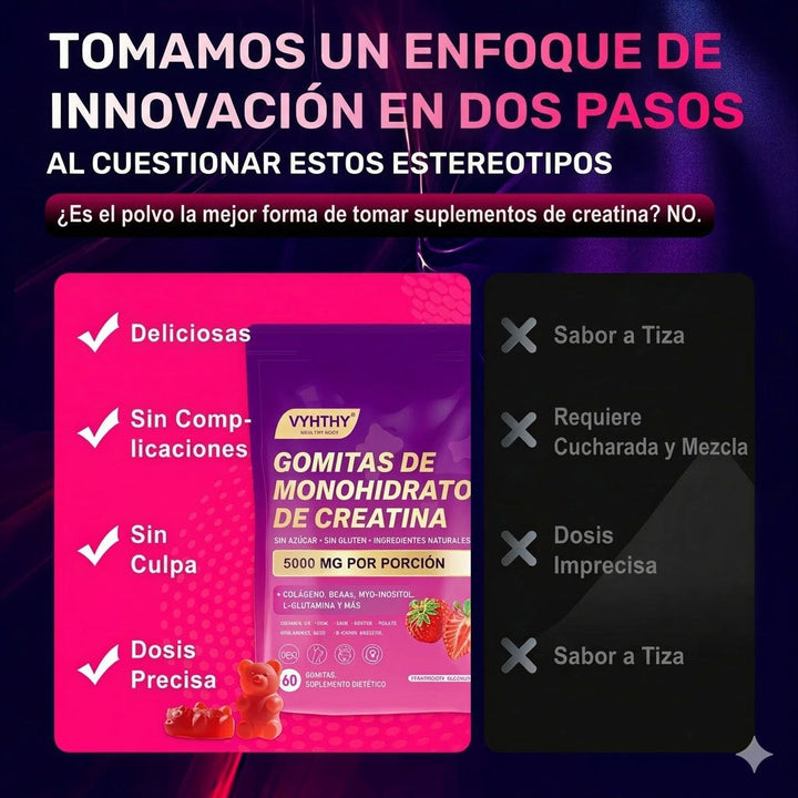 Gomitas de Creatina Vyhthy