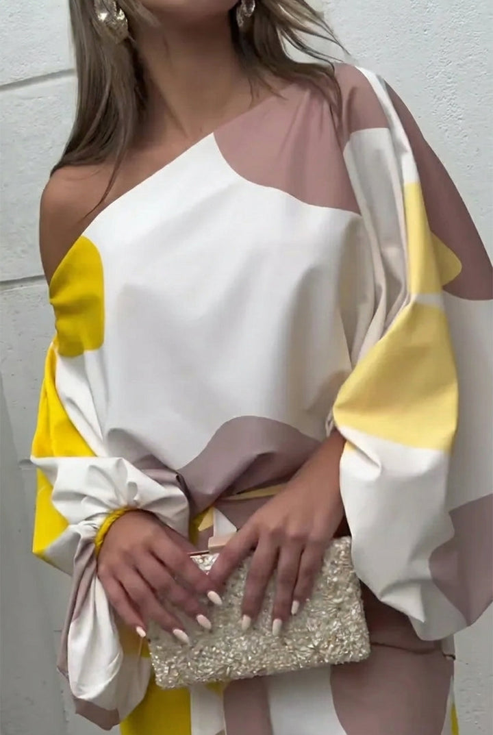 Conjunto Glan con Flecos Mia