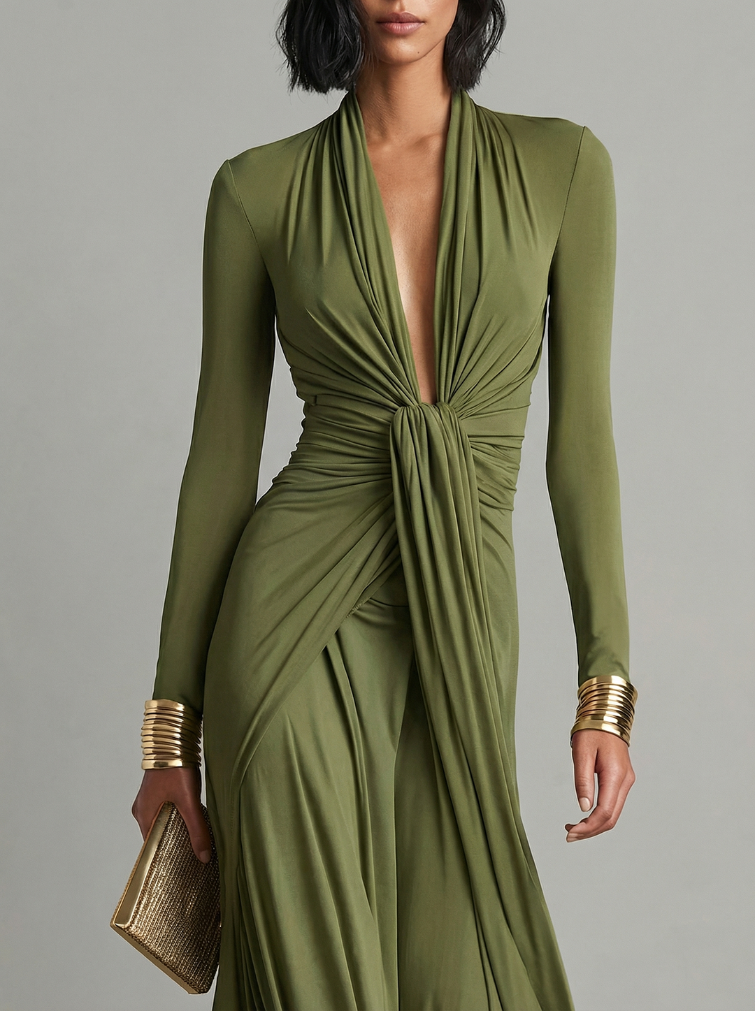 Vestido Largo Vanguardista Zonya