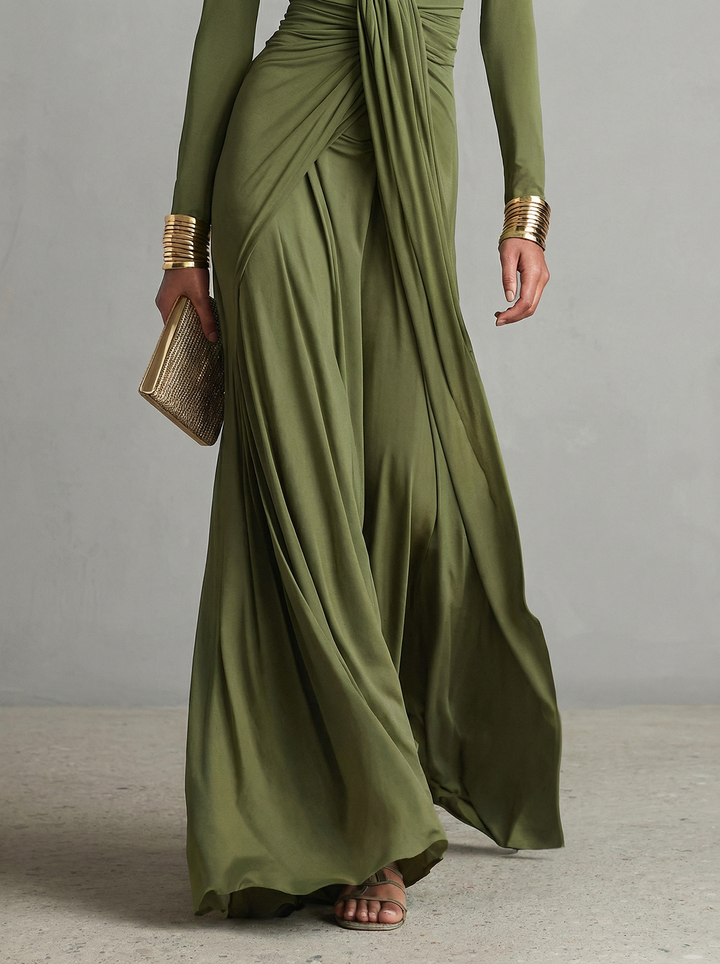 Vestido Largo Vanguardista Zonya