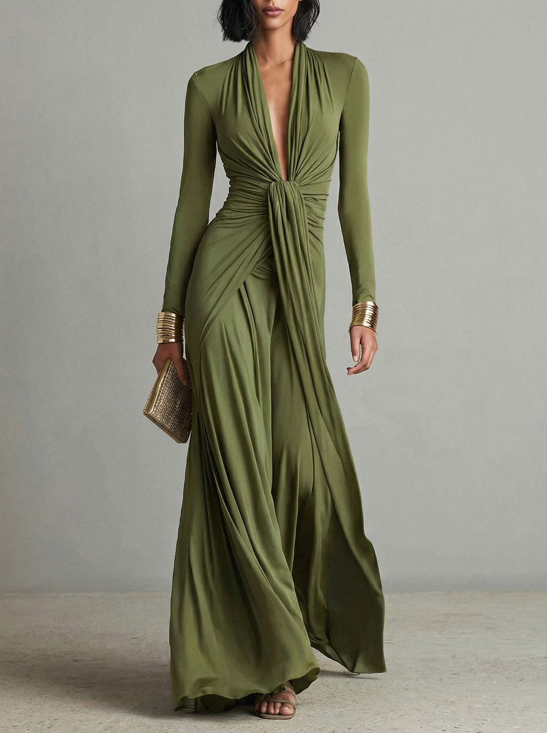 Vestido Largo Vanguardista Zonya