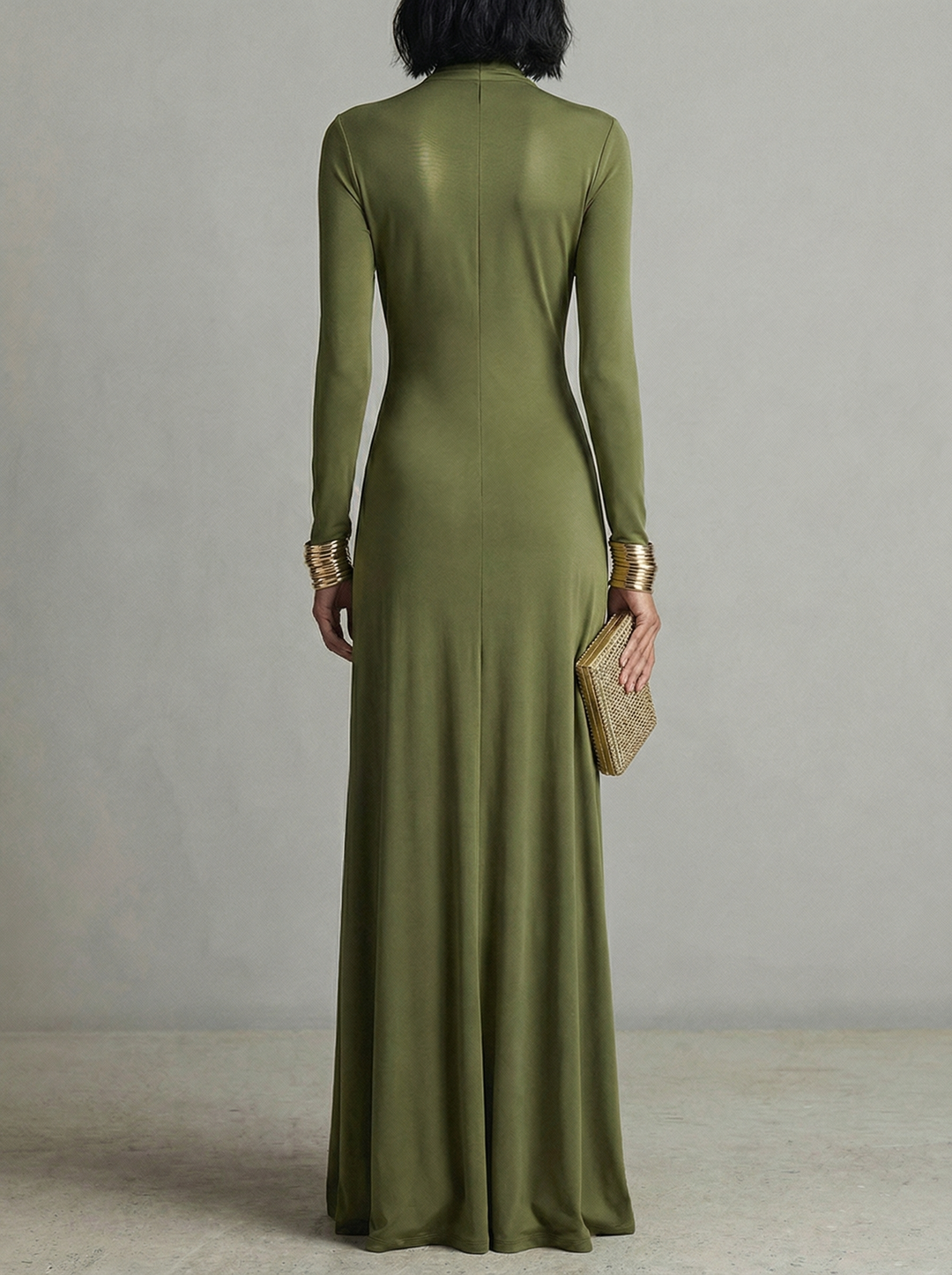 Vestido Largo Vanguardista Zonya