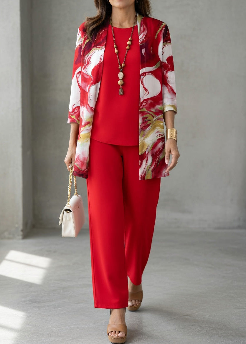 Conjunto Chic de Tres Piezas Marisol