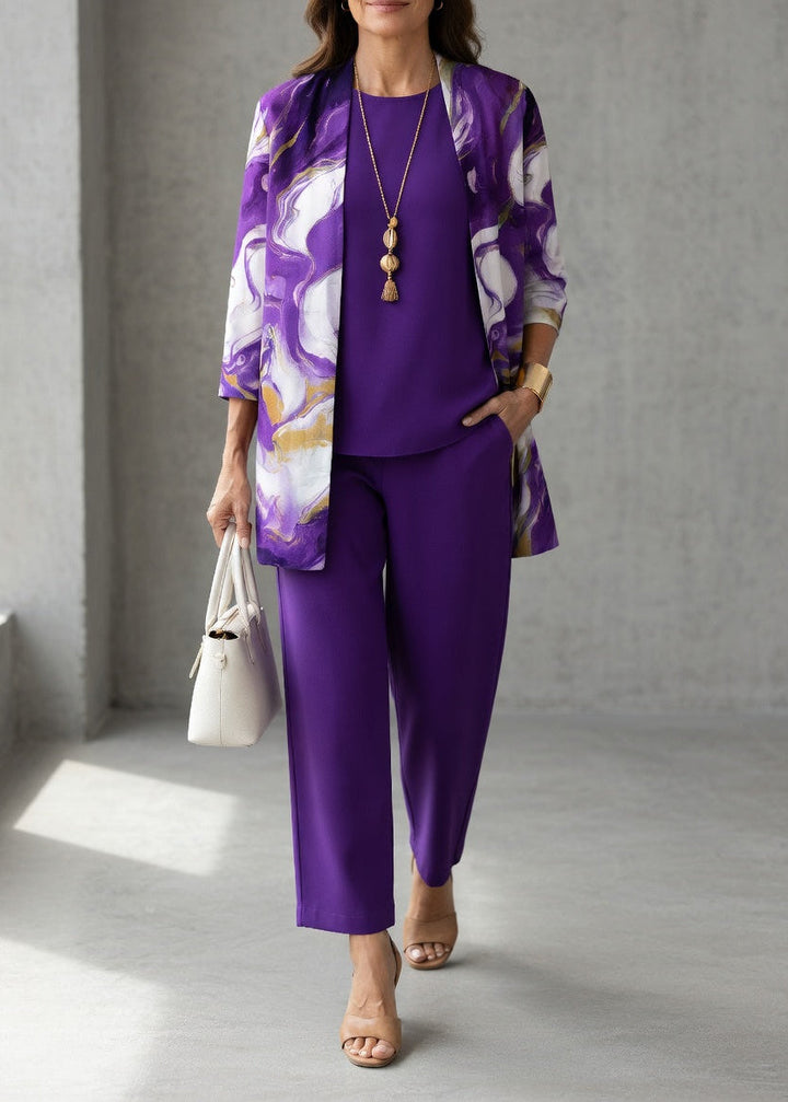 Conjunto Chic de Tres Piezas Marisol