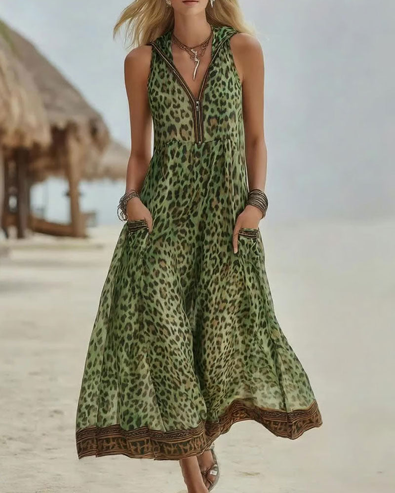 Vestido Fabuloso Leopardo