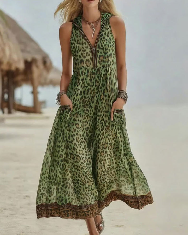 Vestido Fabuloso Leopardo