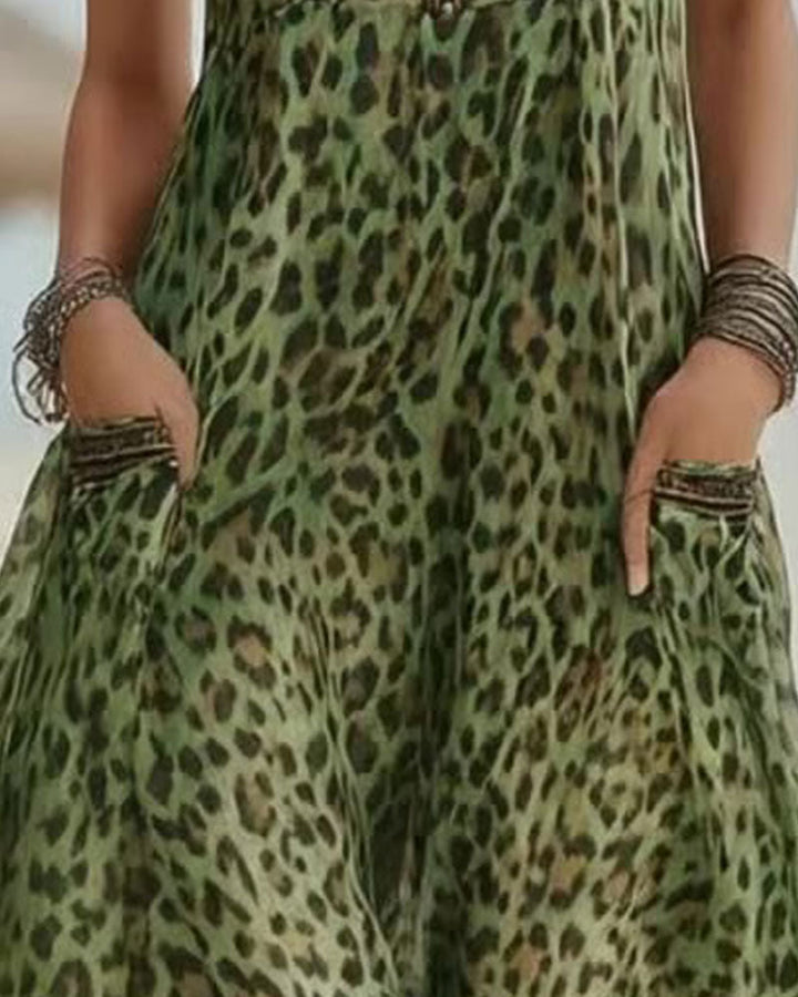 Vestido Fabuloso Leopardo