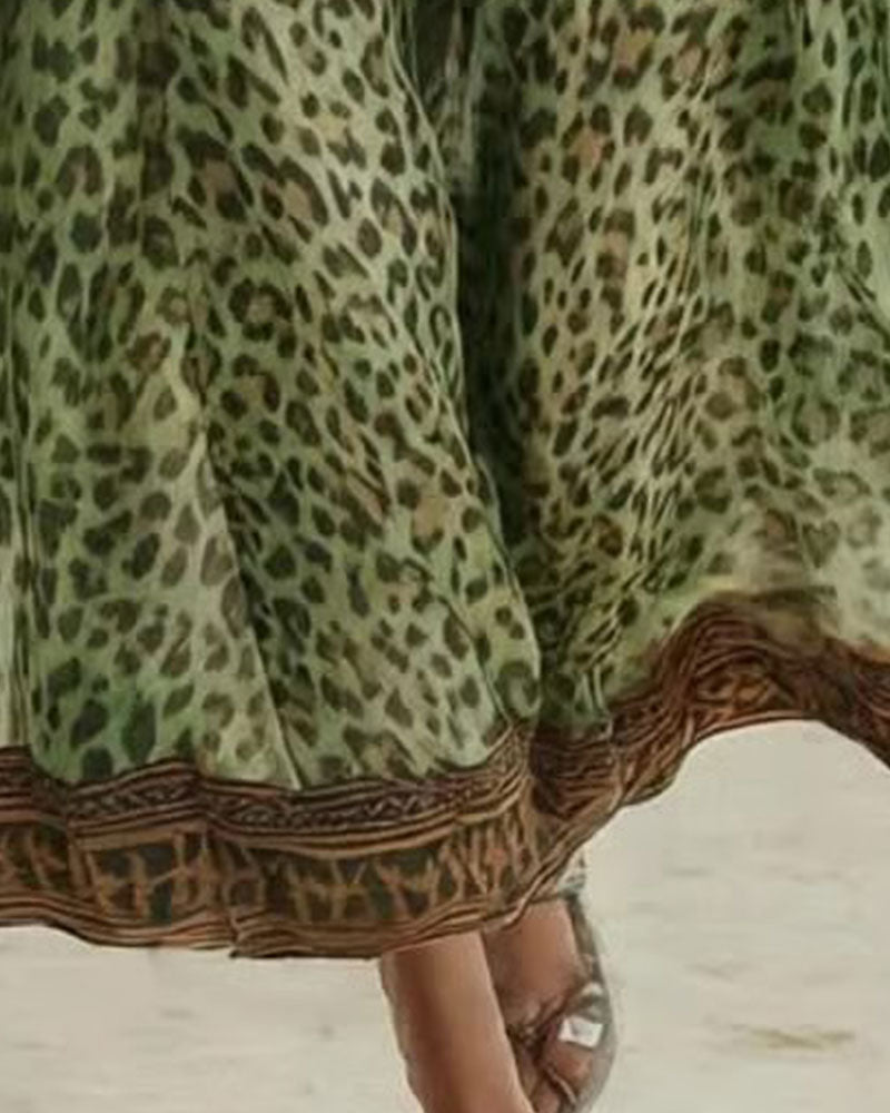 Vestido Fabuloso Leopardo