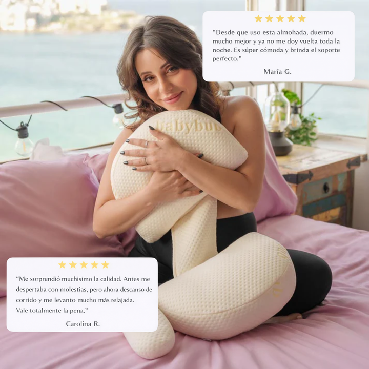 Almohada BabyBub ergonómica para bebés