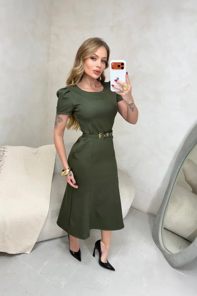 Vestido Midi Britany Oliva