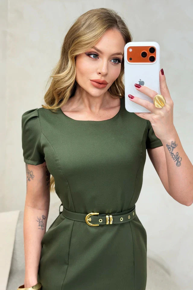 Vestido Midi Britany Oliva