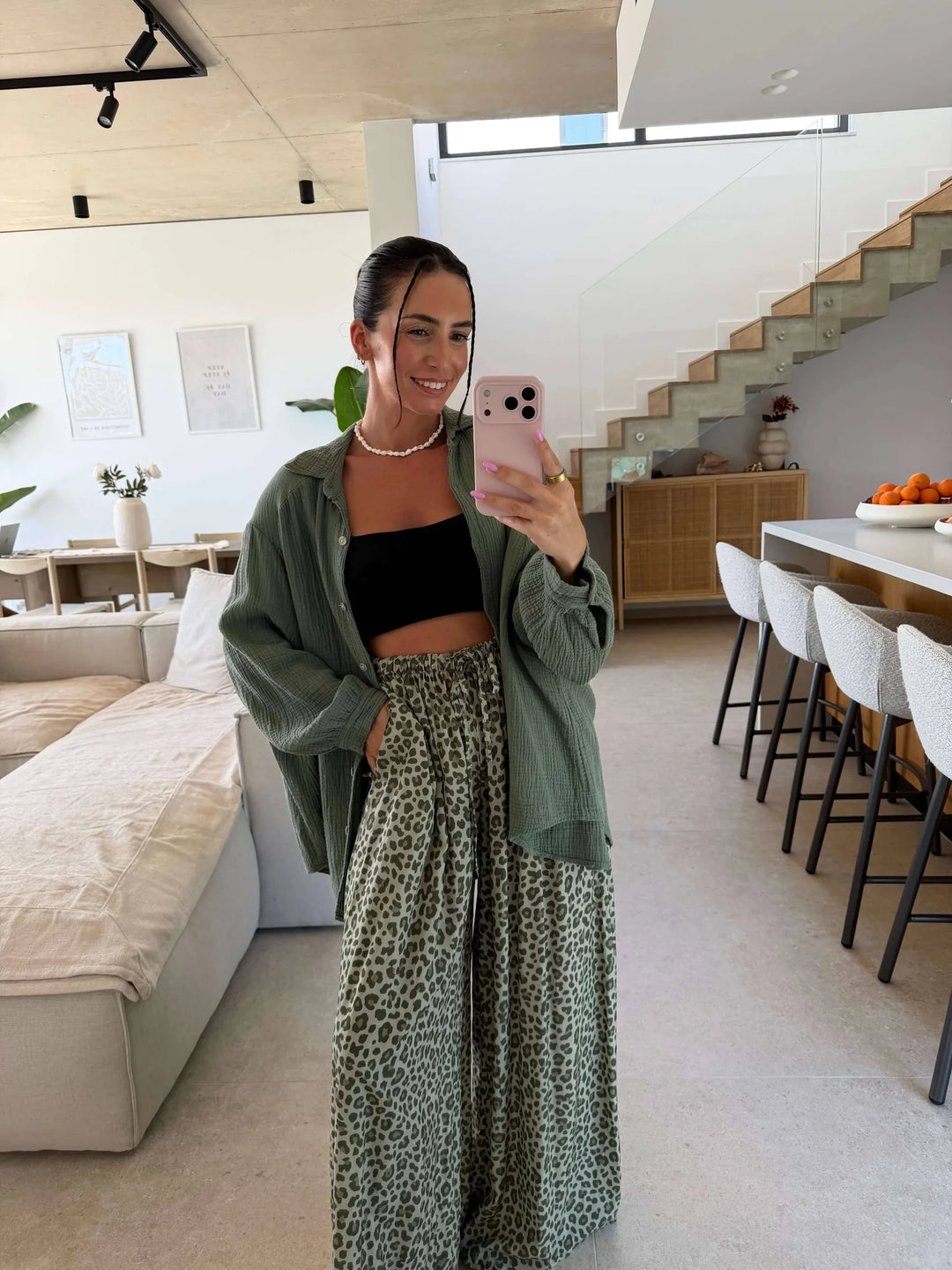 Pantalones Estampado kloe