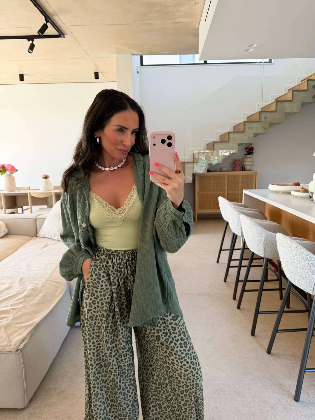 Pantalones Estampado kloe