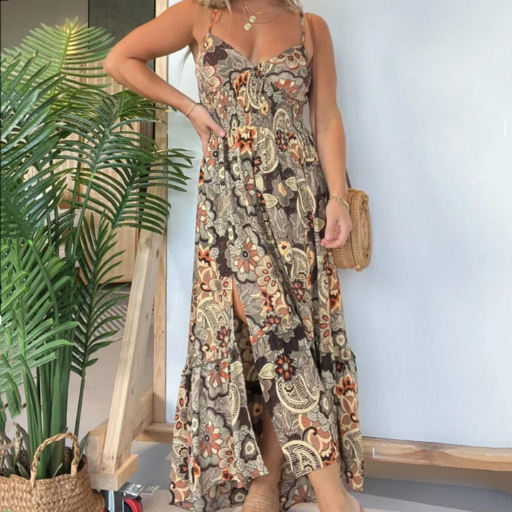Vestido Maxi Boho Mandala