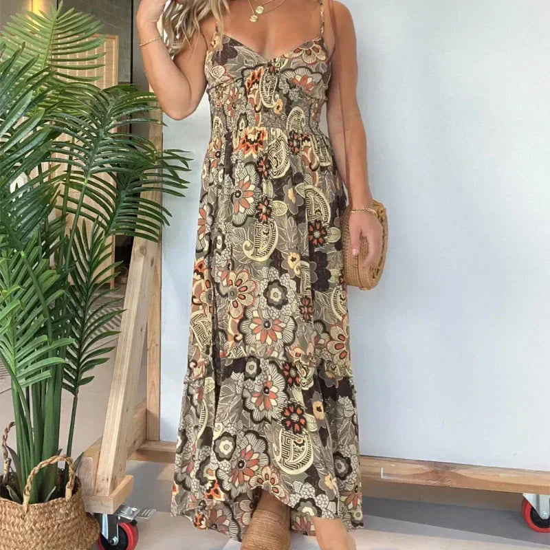 Vestido Maxi Boho Mandala
