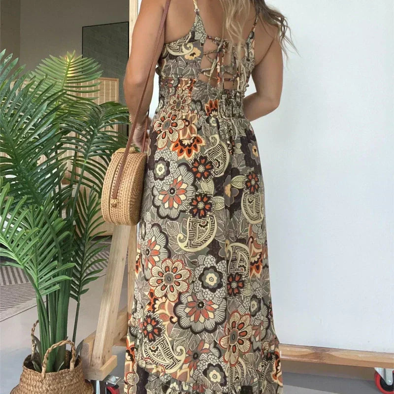 Vestido Maxi Boho Mandala